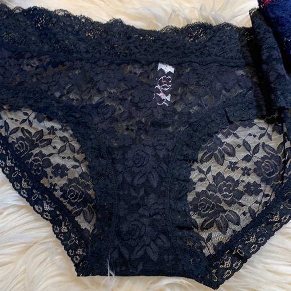 Lace sparkly panties full coverage high waist - Picture 10 of 12